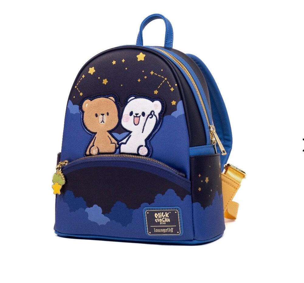 Loungefly x Milk Mocha Bear Mini Backpack NWT